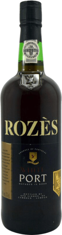 7,95 € Kostenloser Versand | Rotwein Rozes White Port I.G. Porto Portugal Flasche 75 cl