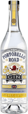 32,95 € Envío gratis | Ginebra Portobello Road Celebrated Butter Reino Unido Botella 70 cl