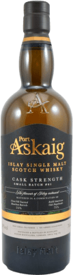 77,95 € Envio grátis | Whisky Single Malt Port Askaig Nº 1 Cask Strength — Força de Barrica, Small Batch Reino Unido 70 cl