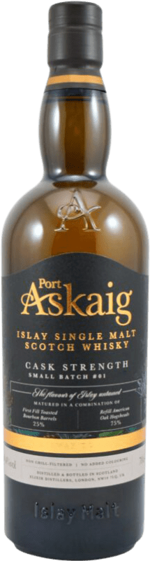 77,95 € Kostenloser Versand | Single Malt Whisky Port Askaig Nº 1 Cask Strength — Fassstärke, Small Batch Großbritannien 70 cl