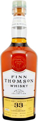 814,95 € Kostenloser Versand | Single Malt Whisky Finn Thomson At Longmorn Großbritannien 33 Jahre 70 cl