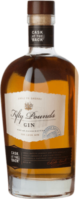 224,95 € Spedizione Gratuita | Gin Marussia Fifty Pounds Gin Cask at the Back Regno Unito Bottiglia 70 cl