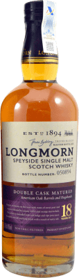 Single Malt Whisky Longmorn Double Cask Matured 18 Ans 70 cl