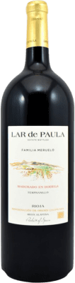 19,95 € Kostenloser Versand | Rotwein Lar de Paula Madurado Jung D.O.Ca. Rioja Spanien Tempranillo Magnum-Flasche 1,5 L