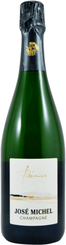 34,95 € Kostenloser Versand | Weißer Sekt José Michel Prémices A.O.C. Champagne Frankreich Chardonnay, Pinot Meunier Flasche 75 cl