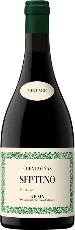 94,95 € Free Shipping | Red Wine Cuentaviñas Septeno Young D.O.Ca. Rioja Spain Tempranillo 75 cl