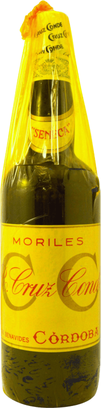 28,95 € Free Shipping | Fortified wine Cruz Conde Séneca 1980's Collector's Specimen D.O. Montilla-Moriles Spain Bottle 75 cl