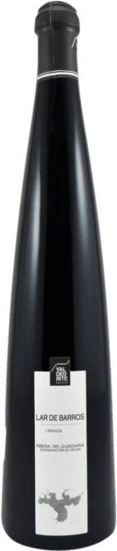 11,95 € Envio grátis | Vinho Tinto Valdeorite Lar de Barros Crianza D.O. Ribera del Guadiana Espanha Tempranillo 75 cl