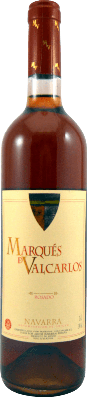 6,95 € Envoi gratuit | Vin Rosé Valcarlos Marqués de Valcarlos D.O. Navarra Espagne Tempranillo, Merlot Bouteille 75 cl Objet de Collection Non Destinée à la Consommation