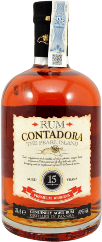 49,95 € Free Shipping | Rum Bodegas de América Contadora Panama 15 Years 70 cl
