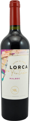 9,95 € Spedizione Gratuita | Vino rosso Foster Lorca Fantasía I.G. Mendoza Argentina Malbec Bottiglia 75 cl