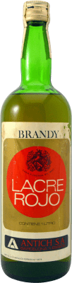 Brandy Antich Lacre Rojo 1970's Ejemplar Coleccionista 1 L