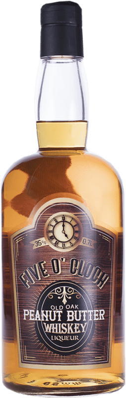23,95 € 免费送货 | 利口酒 Five o'Clock. Whisky Peanut Butter 西班牙 瓶子 70 cl