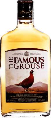 12,95 € Envío gratis | Whisky Blended Glenturret Famous Grouse Escocia Reino Unido Petaca 35 cl