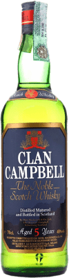 14,95 € Free Shipping | Whisky Blended Clan Campbell Scotland United Kingdom 5 Years Bottle 70 cl