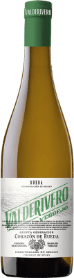 6,95 € Envio grátis | Vinho branco Marqués del Atrio Valderivero Blanco D.O. Rueda Espanha Verdejo Garrafa 75 cl