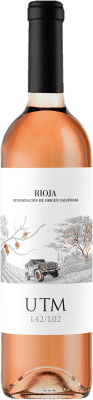 6,95 € Free Shipping | Rosé wine Family Owned UTM Rosado D.O.Ca. Rioja The Rioja Spain Bottle 75 cl