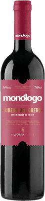 9,95 € Spedizione Gratuita | Vino Rosso Monólogo Laguardia Rovere D.O. Ribera del Duero Spagna Tempranillo 75 cl