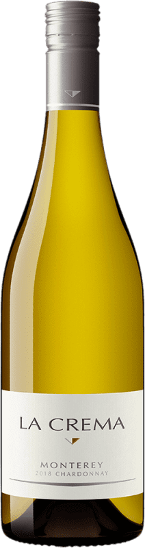 57,95 € 免费送货 | 白酒 La Crema Blanco I.G. California 加州 美国 Chardonnay 瓶子 75 cl