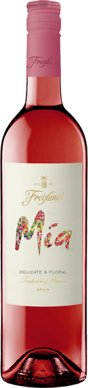 7,95 € Envoi gratuit | Vin Rosé Freixenet Mía I.G.P. Vino de la Tierra de Castilla Espagne Bobal Bouteille 75 cl