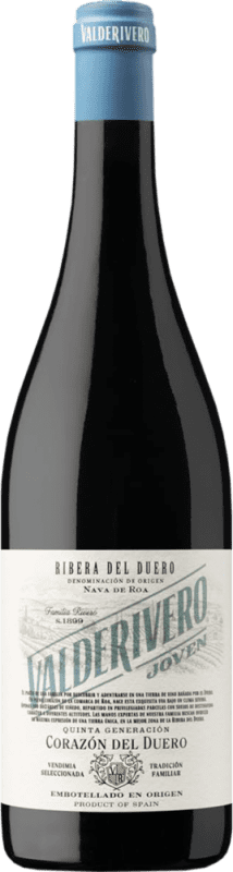 8,95 € Free Shipping | Red wine Marqués del Atrio Valderivero Tinto Young D.O. Ribera del Duero Spain Tempranillo Bottle 75 cl