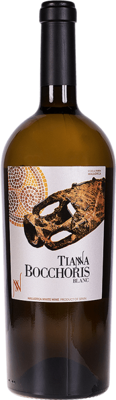 45,95 € 免费送货 | 白酒 Tianna Negre Bocchoris Blanco I.G.P. Vi de la Terra de Mallorca 马略卡 西班牙 Sauvignon White, Premsal, Giró Ros 瓶子 Magnum 1,5 L