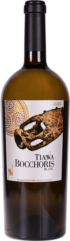 41,95 € 免费送货 | 白葡萄酒 Tianna Negre Bocchoris I.G.P. Vi de la Terra de Mallorca 马略卡 西班牙 Sauvignon — 苏维浓, Premsal — 普雷姆萨尔, Giró — 吉罗 大瓶 — Magnum 1,5 L