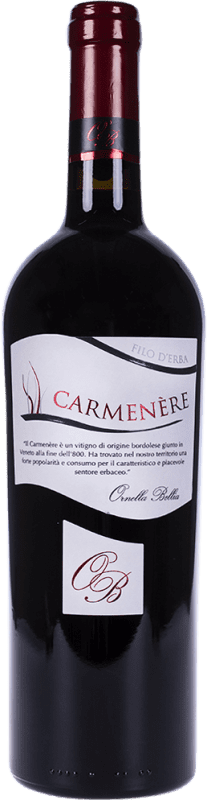 15,95 € Kostenloser Versand | Rotwein Cantina Ornella Bellia Terre Piane I.G.T. Veneto Venetien Italien Carmenère 75 cl