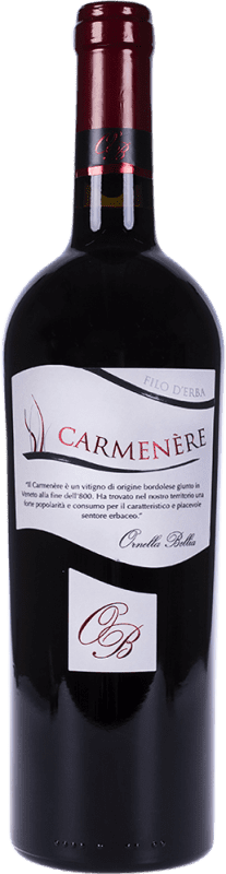 17,95 € Kostenloser Versand | Rotwein Cantina Ornella Bellia Terre Piane Tinto I.G.T. Veneto Venetien Italien Carmenère Flasche 75 cl