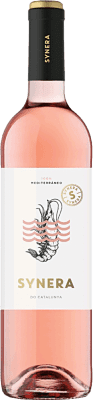 6,95 € 免费送货 | 玫瑰酒 Abadal Synera Rosado D.O. Catalunya 加泰罗尼亚 西班牙 Tempranillo, Grenache Tintorera 瓶子 75 cl