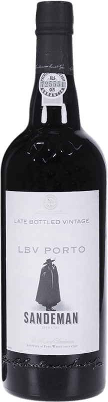 24,95 € Spedizione Gratuita | Vino fortificato Sandeman Porto LBV I.G. Porto porto Portogallo Bottiglia 75 cl