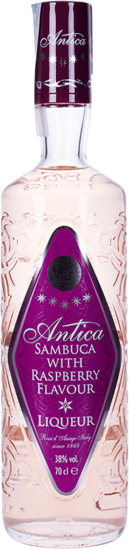 15,95 € Envio grátis | Sambuca Antica Itália 70 cl Raspberry — Framboesa