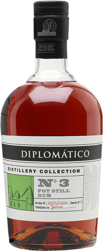 73,95 € Бесплатная доставка | Ром Diplomático Distillery Collection Nº 3 Венесуэла бутылка 70 cl