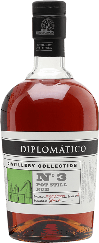 73,95 € Spedizione Gratuita | Rum Diplomático Distillery Collection Nº 3 Venezuela Bottiglia 70 cl