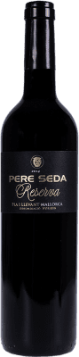 19,95 € 免费送货 | 红酒 Pere Seda Tinto 预订 D.O. Pla i Llevant 西班牙 Merlot, Syrah, Cabernet Sauvignon, Callet 瓶子 75 cl