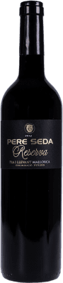 17,95 € Envoi gratuit | Vin Rouge Pere Seda Réserve D.O. Pla i Llevant Espagne Merlot, Syrah, Cabernet Sauvignon, Callet 75 cl