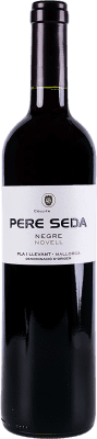 8,95 € Envio grátis | Vinho tinto Pere Seda Novell Tinto D.O. Pla i Llevant Espanha Tempranillo, Merlot, Syrah, Cabernet Sauvignon, Callet, Mantonegro Garrafa 75 cl