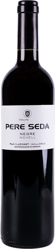 8,95 € Envio grátis | Vinho tinto Pere Seda Novell Tinto D.O. Pla i Llevant Espanha Tempranillo, Merlot, Syrah, Cabernet Sauvignon, Callet, Mantonegro Garrafa 75 cl