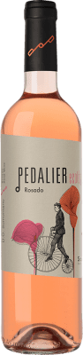 16,95 € 免费送货 | 玫瑰酒 Family Owned Pedalier Rosado D.O. Somontano 西班牙 Pinot Black 瓶子 75 cl