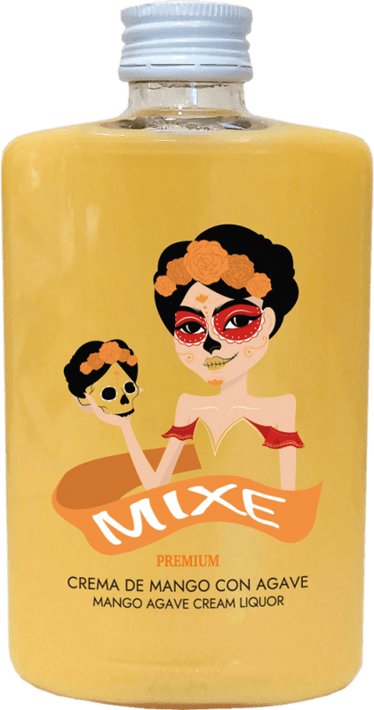 9,95 € 免费送货 | 奶油利口酒 Mixe 西班牙 小扁瓶 35 cl Ágave — 龙舌兰, Mango — 芒果, Tequila — 龙舌兰酒