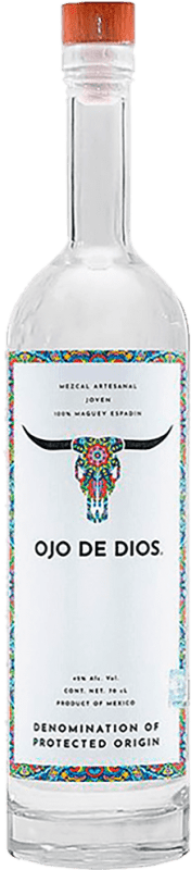 71,95 € Envio grátis | Mezcal Ojo de Dios Jovem México Garrafa 70 cl