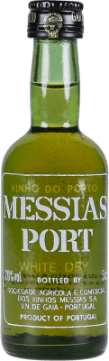 2,95 € Envio grátis | Vinho fortificado Messias Blanco I.G. Porto Porto Portugal Garrafa Miniatura 5 cl