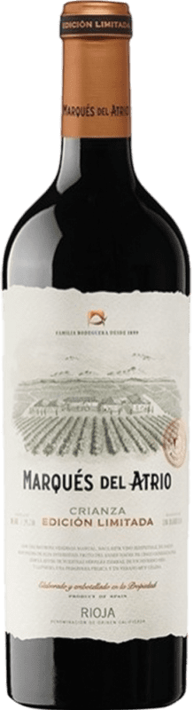 24,95 € 送料無料 | 赤ワイン Marqués del Atrio 限定版 D.O.Ca. Rioja ラ・リオハ スペイン Tempranillo — テンプラニーリョ マグナムボトル 1,5 L