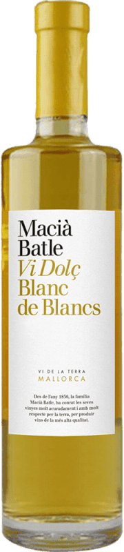 16,95 € Envio grátis | Vinho Doce Macià Batle Blanc I.G.P. Vi de la Terra de Mallorca Maiorca Espanha Premsal Garrafa Medium 50 cl