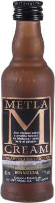 3,95 € Free Shipping | Liqueur Cream Metla Spain Miniature Bottle 2 cl