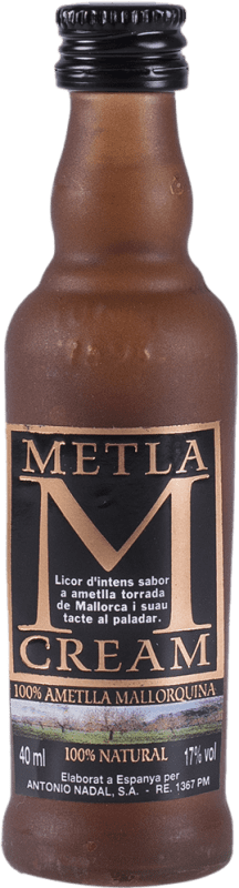 1,95 € Envoi gratuit | Crème de Liqueur Metla Espagne Mini-Bouteille 4 cl
