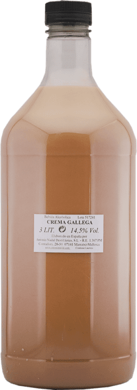 43,95 € Free Shipping | Liqueur Cream Antonio Nadal Orujo Spain Special Bottle 3 L