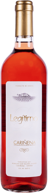 3,95 € Kostenloser Versand | Rosé-Wein San Valero Legítimo Rosado D.O. Catalunya Katalonien Spanien Flasche 75 cl