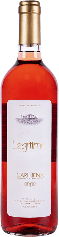 5,95 € Spedizione Gratuita | Vino Rosato San Valero Legítimo D.O. Catalunya Catalogna Spagna Bottiglia 75 cl