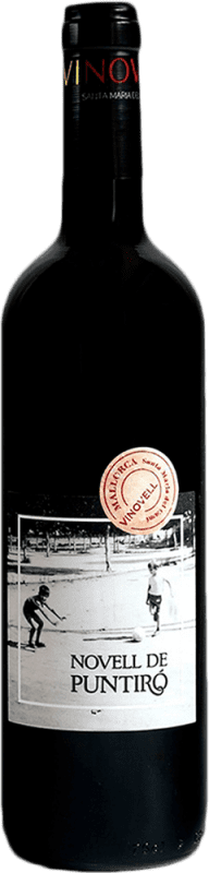 13,95 € Spedizione Gratuita | Vino rosso Jaume de Puntiró Novell Tinto D.O. Binissalem Spagna Mantonegro Bottiglia 75 cl